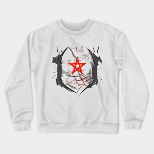 Heartbeat of Unity: Embracing One Morocco Morish Lovers Crewneck Sweatshirt